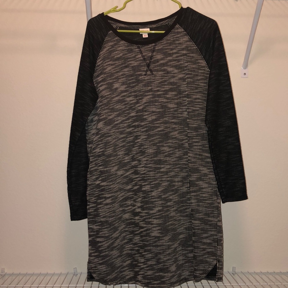 Long sleeve sweater dress